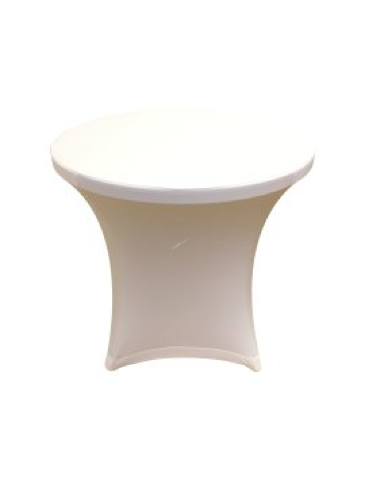 streč bílý stůl 80