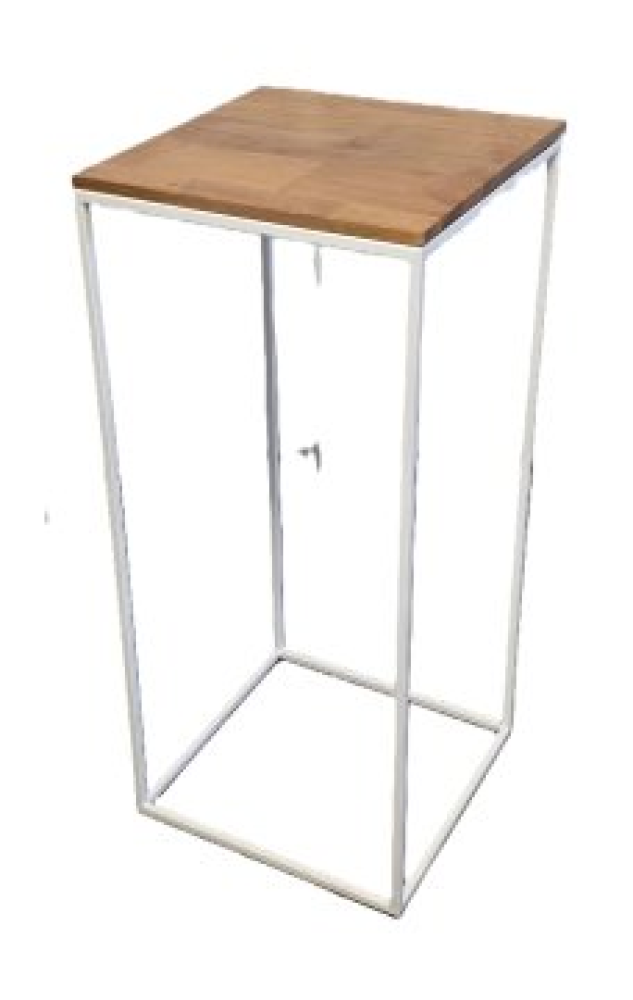 stůl - bistro 50x50 bílé