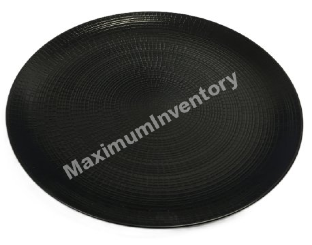 talíř masový ČERNÝ