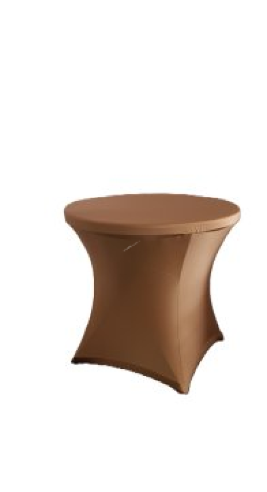 streč zlatý stůl 80cm