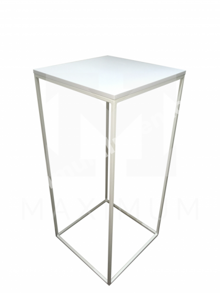 stůl - bistro 50x50 bílé