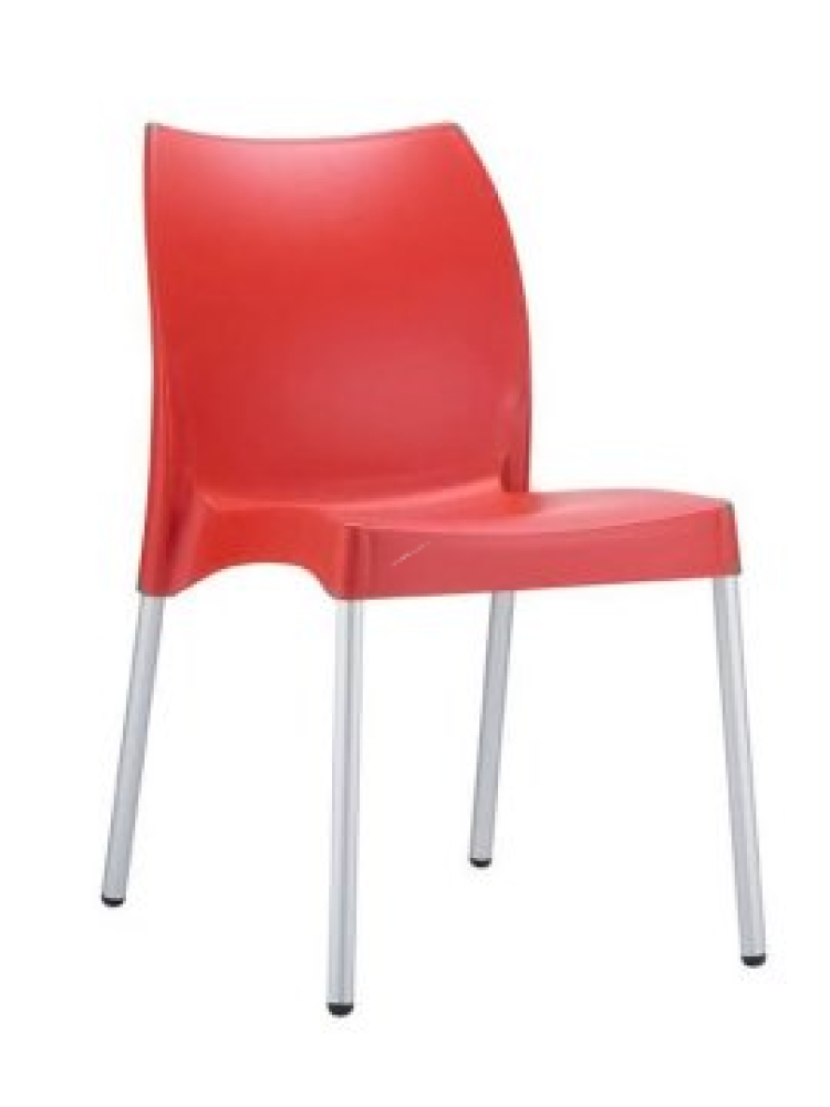 židle plastová červená