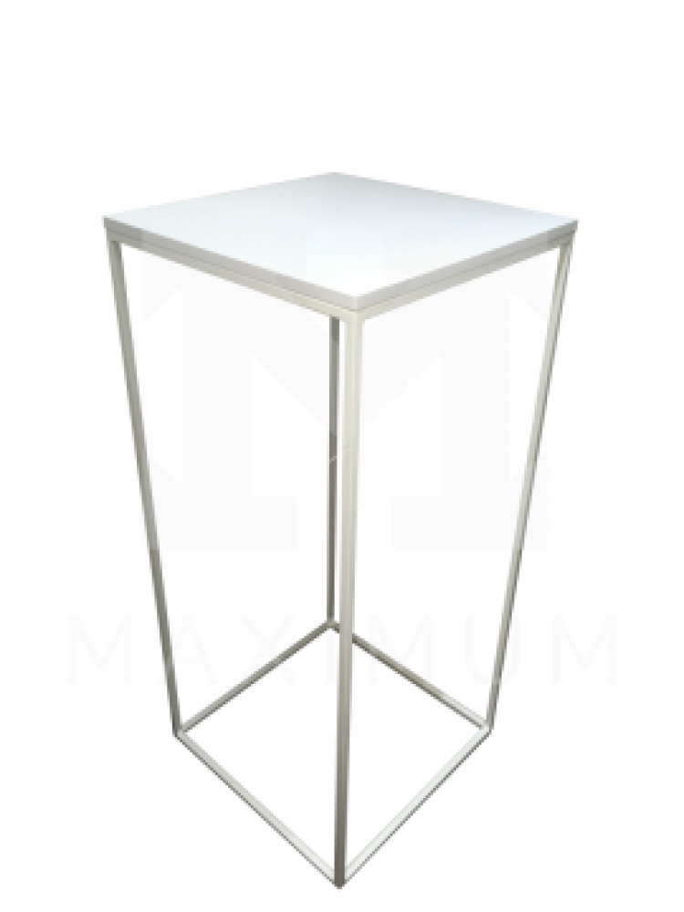 stůl - bistro 50x50 bílé